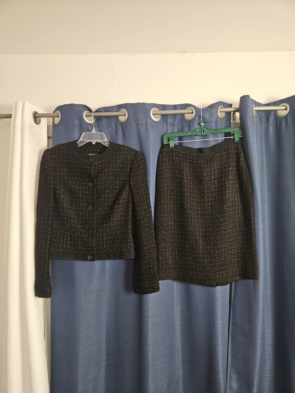 Grace Dane Lewis woman skirts suit black brown Jacket & Skirts size‎ 6